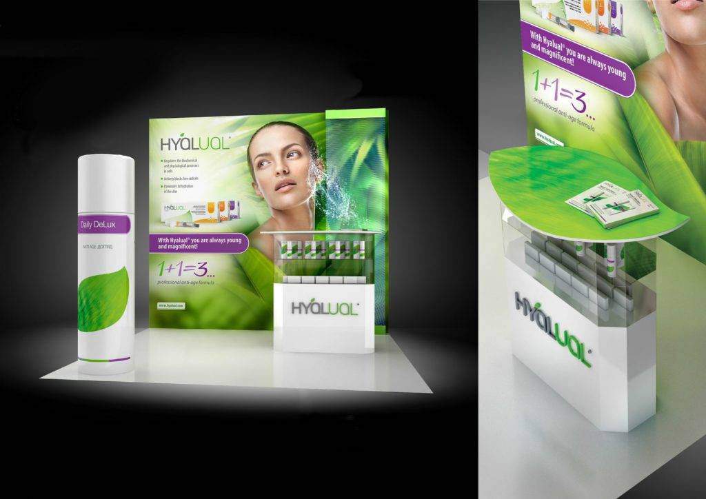 Дизайн поп ап стендів