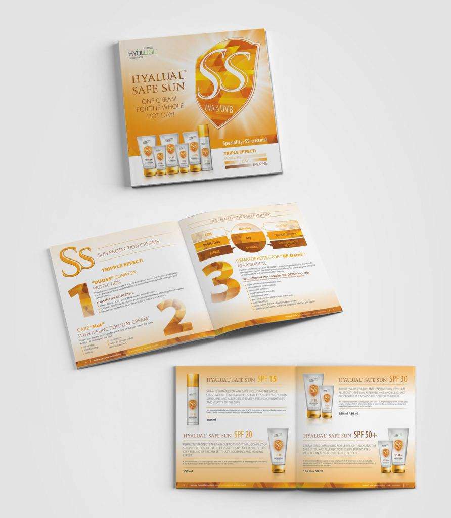 Розробка дизайну каталогу Safe Sun