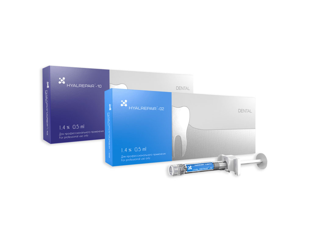 Розробка упаковки стоматологічного препарату DENTAL HYALREPAIR®